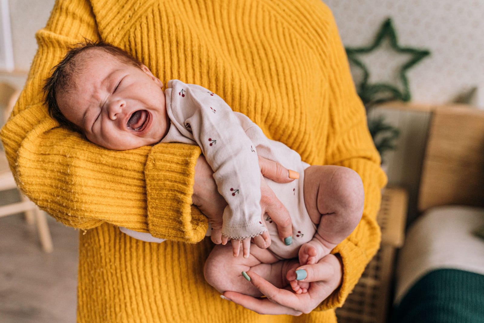 Illustration du Kwiiz Le bébé : dents, coliques et siège