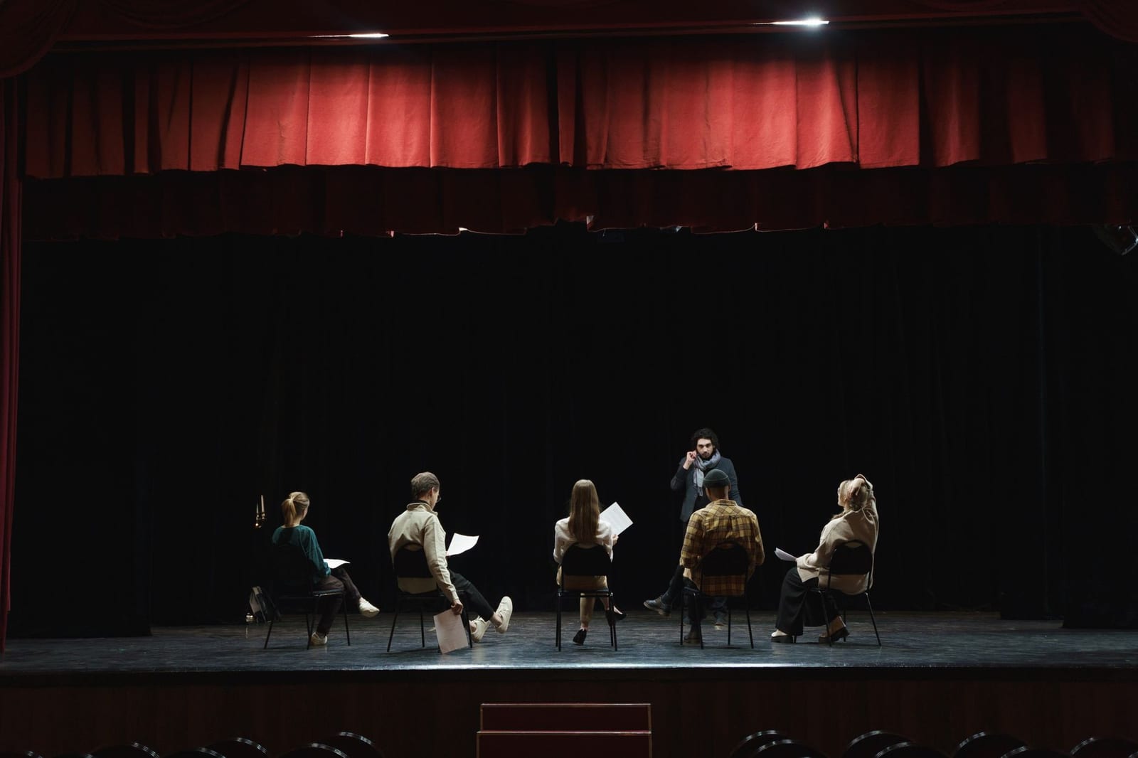 Couverture du quiz Le théâtre : structure et procédés