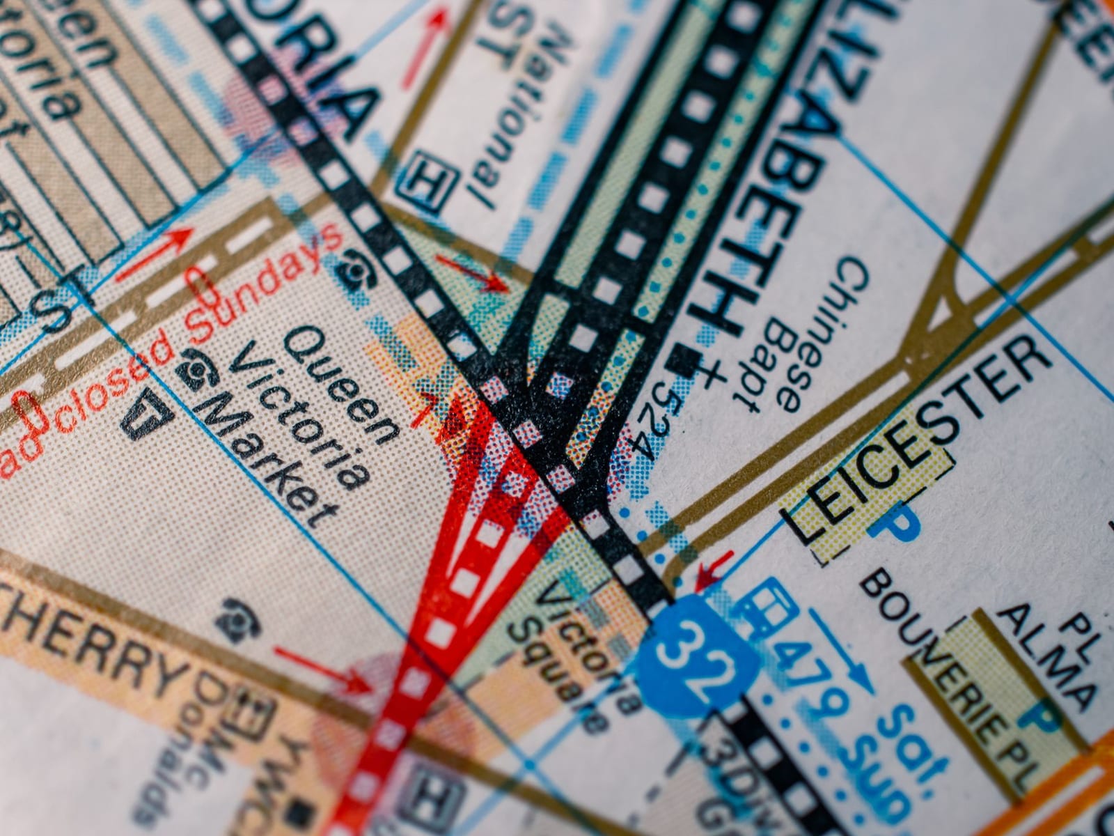 Titelbild des Quiz Wortschatz Englisch: In der Stadt